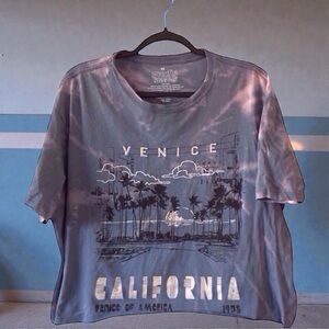 Venice California Tee Women’s M Handmade Tie-Dye